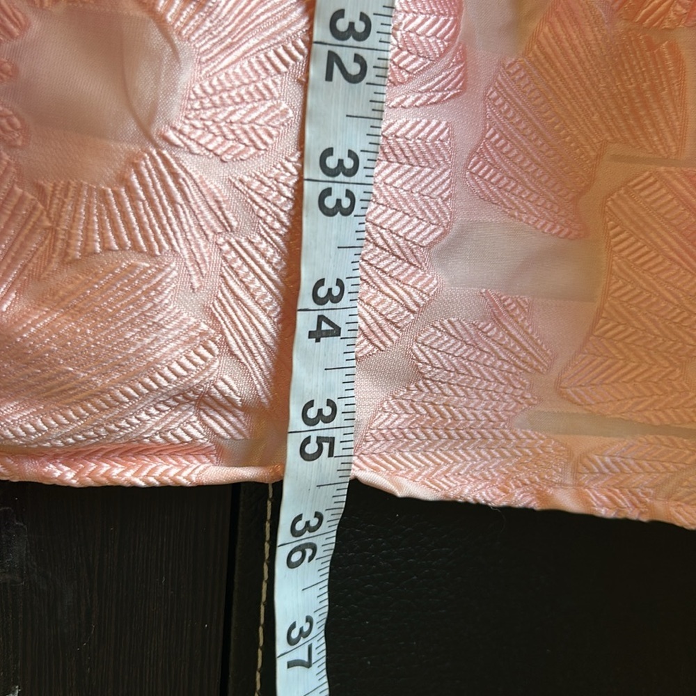 TUCKERNUCK Bellini Fil Coupe Palmerston Peach Pockets Mini Stand Collar Sz L NEW - Picture 16 of 16